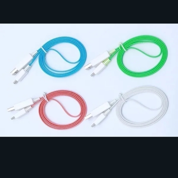 PS4 Micro USB LED charger cables - Picture 7 of 8